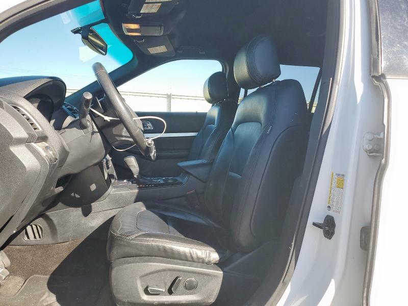 1FM5K7D81GGA76283 - 2016 FORD EXPLORER XLT WHITE photo 7