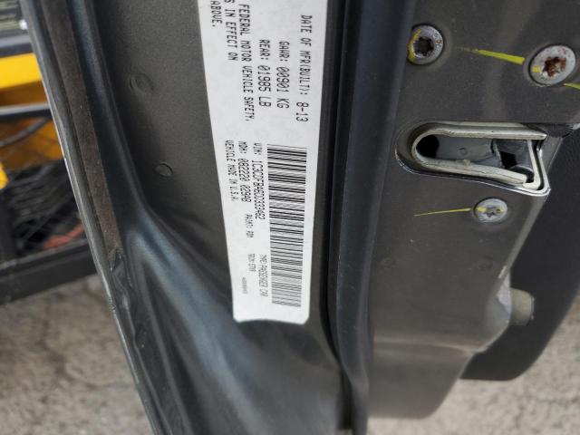 1C3CDFBA6DD333462 - 2013 DODGE DART SXT GRAY photo 12