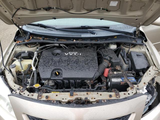2T1BU4EE3AC477439 - 2010 TOYOTA COROLLA BASE أسمر صورة 11