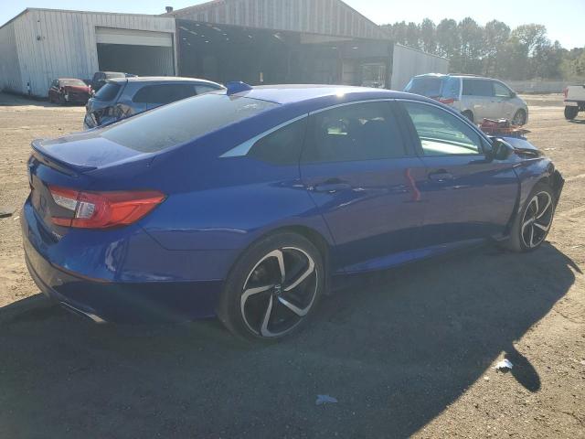 1HGCV1F37KA044534 - 2019 HONDA ACCORD SPORT 蓝色 照片 3