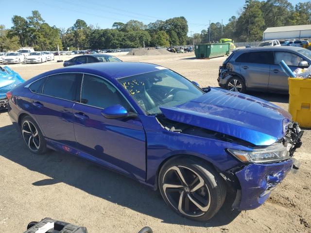 1HGCV1F37KA044534 - 2019 HONDA ACCORD SPORT 蓝色 照片 4