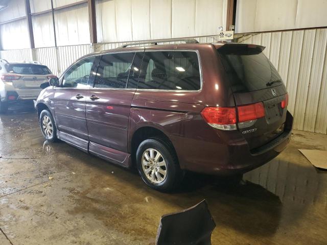 5FNRL38719B406921 - 2009 HONDA ODYSSEY EXL Bordo foto 2