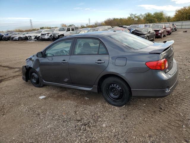 1NXBU4EE0AZ366040 - 2010 TOYOTA COROLLA BASE CHARCOAL photo 2