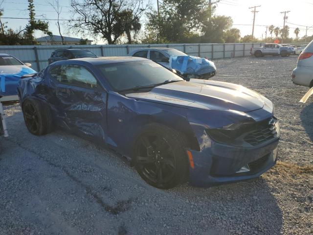 1G1FB1RS7K0122607 - 2019 CHEVROLET CAMARO LS BLUE photo 4