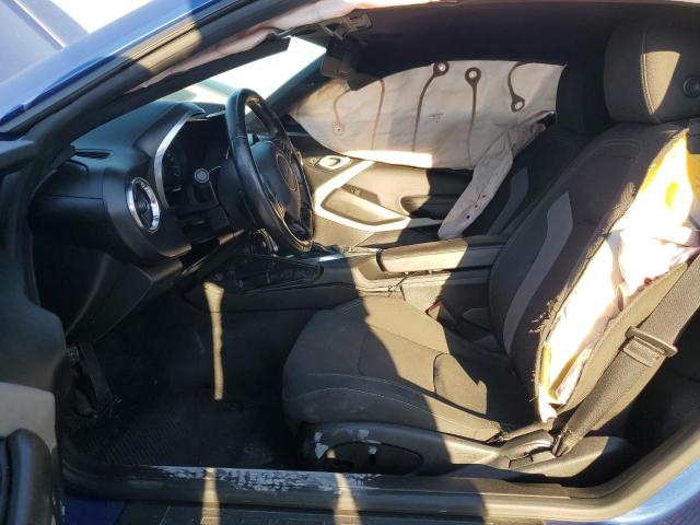 1G1FB1RS7K0122607 - 2019 CHEVROLET CAMARO LS BLUE photo 7