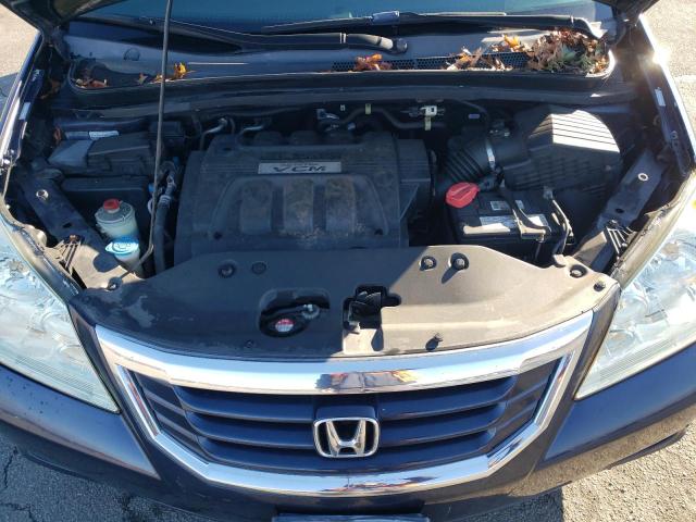 5FNRL38708B027794 - 2008 HONDA ODYSSEY EXL BLUE photo 12