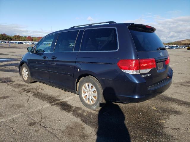 5FNRL38708B027794 - 2008 HONDA ODYSSEY EXL BLUE photo 2