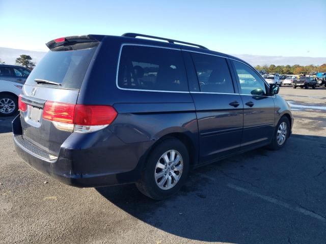 5FNRL38708B027794 - 2008 HONDA ODYSSEY EXL BLUE photo 3