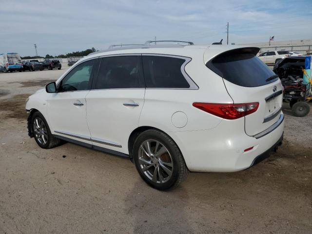 5N1AL0MM7EC531187 - 2014 INFINITI QX60 WHITE photo 2