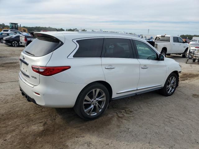 5N1AL0MM7EC531187 - 2014 INFINITI QX60 WHITE photo 3
