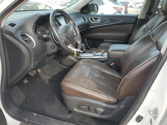 5N1AL0MM7EC531187 - 2014 INFINITI QX60 WHITE photo 7