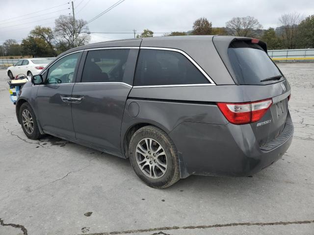 5FNRL5H62DB011531 - 2013 HONDA ODYSSEY EXL GRAY photo 2