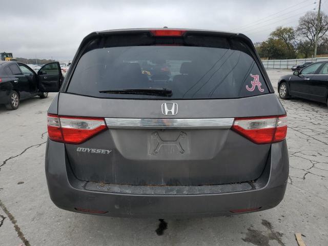 5FNRL5H62DB011531 - 2013 HONDA ODYSSEY EXL GRAY photo 6