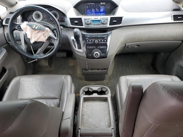 5FNRL5H62DB011531 - 2013 HONDA ODYSSEY EXL GRAY photo 8
