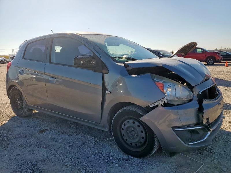 ML32A3HJXKH013348 - 2019 MITSUBISHI MIRAGE ES GRAY photo 4