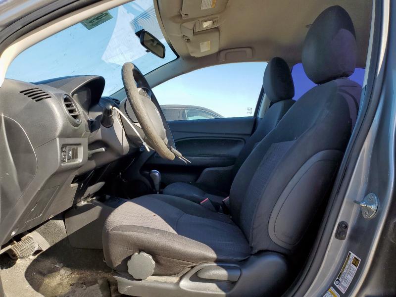 ML32A3HJXKH013348 - 2019 MITSUBISHI MIRAGE ES GRAY photo 7