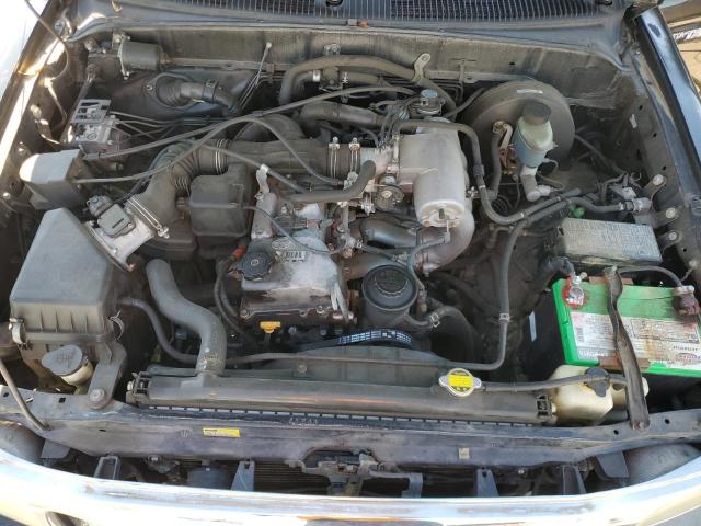 5TEGM92N84Z446127 - 2004 TOYOTA TACOMA DOUBLE CAB PRERUNNER BLACK photo 11