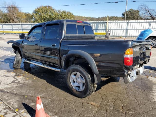 5TEGM92N84Z446127 - 2004 TOYOTA TACOMA DOUBLE CAB PRERUNNER BLACK photo 2