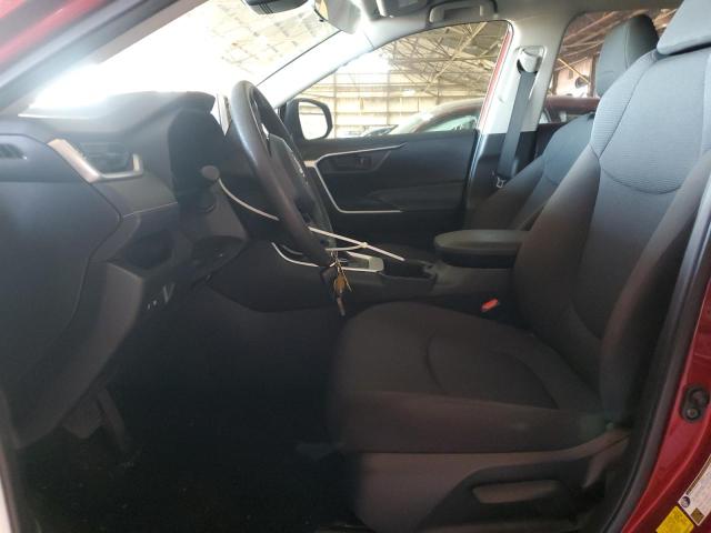 JTMLWRFV6RD258130 - 2024 TOYOTA RAV4 LE MAROON photo 7