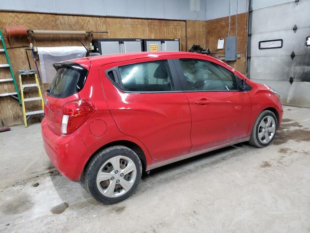 KL8CA6SA6MC700802 - 2021 CHEVROLET SPARK LS RED photo 3