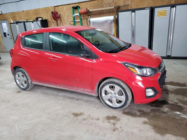 KL8CA6SA6MC700802 - 2021 CHEVROLET SPARK LS RED photo 4