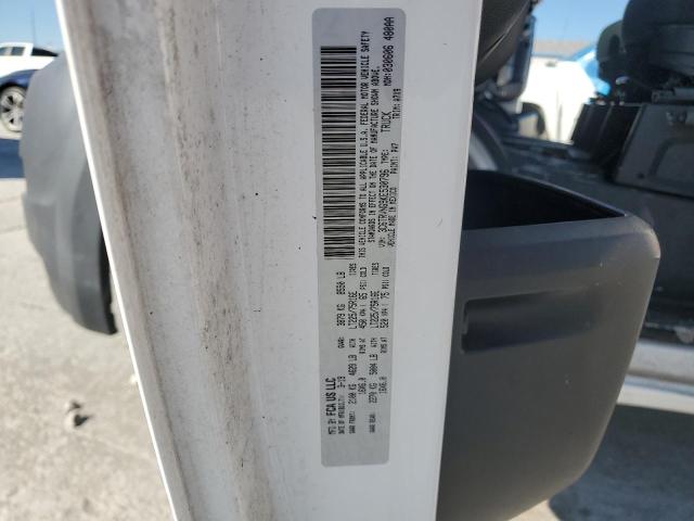 3C6TRVNG9KE530796 - 2019 RAM PROMASTER 1500 STANDARD WHITE photo 13