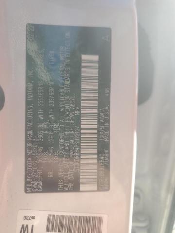 5TDKDRBH4PS023437 - 2023 TOYOTA HIGHLANDER L WHITE photo 13