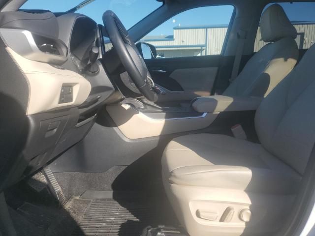 5TDKDRBH4PS023437 - 2023 TOYOTA HIGHLANDER L WHITE photo 7