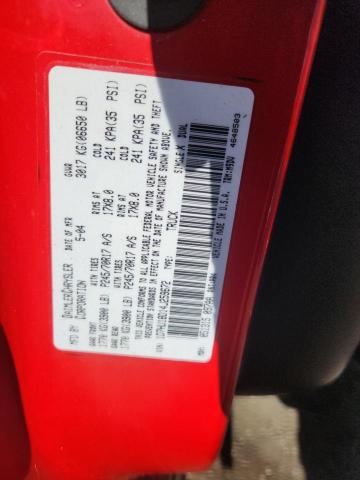 1D7HU18D14J259672 - 2004 DODGE RAM 1500 ST 红色 照片 12