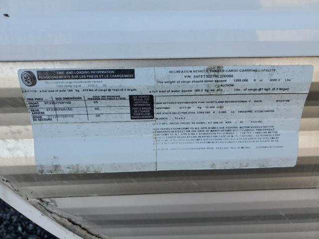 5SFET30229E200066 - 2009 HEARTLAND NORTH COUN 白色 照片 10