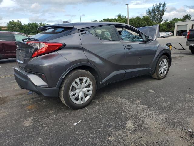JTNKHMBX5M1099655 - 2021 TOYOTA C-HR XLE GRAY photo 3