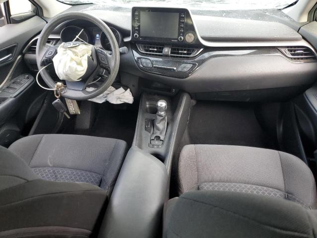 JTNKHMBX5M1099655 - 2021 TOYOTA C-HR XLE GRAY photo 8