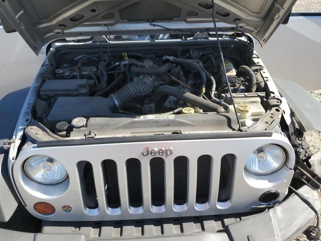 1J4AA2D16BL587493 - 2011 JEEP WRANGLER SPORT SILVER photo 12