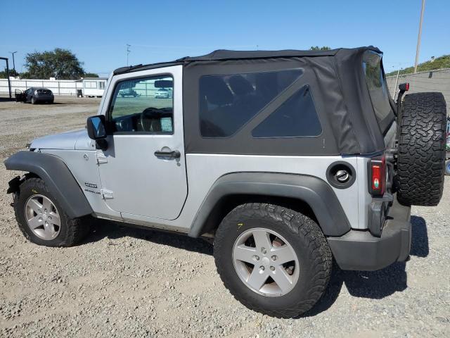 1J4AA2D16BL587493 - 2011 JEEP WRANGLER SPORT SILVER photo 2