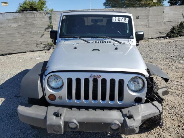1J4AA2D16BL587493 - 2011 JEEP WRANGLER SPORT SILVER photo 5