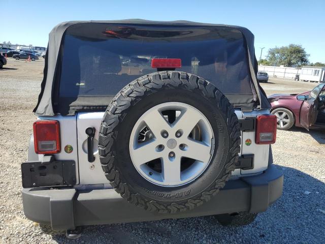 1J4AA2D16BL587493 - 2011 JEEP WRANGLER SPORT SILVER photo 6