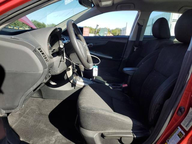 5YFBU4EE3CP027258 - 2012 TOYOTA COROLLA BASE Червоний фото 7