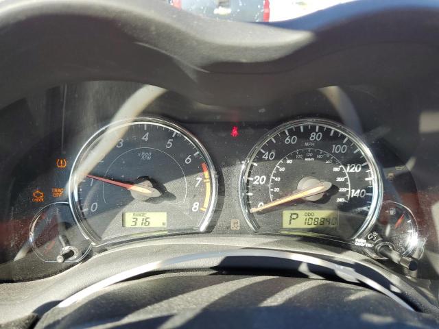 5YFBU4EE3CP027258 - 2012 TOYOTA COROLLA BASE Червоний фото 9