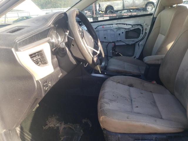 2T1BURHE1FC268040 - 2015 TOYOTA COROLLA L თეთრი ფოტო 7