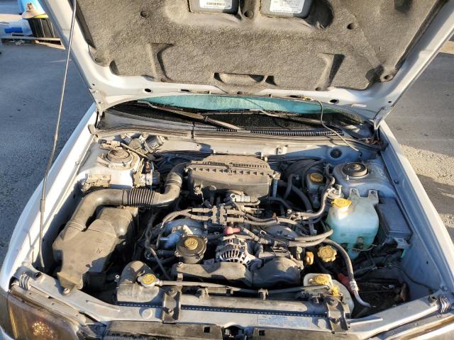 JF1SF63502H737369 - 2002 SUBARU FORESTER L SILVER photo 12