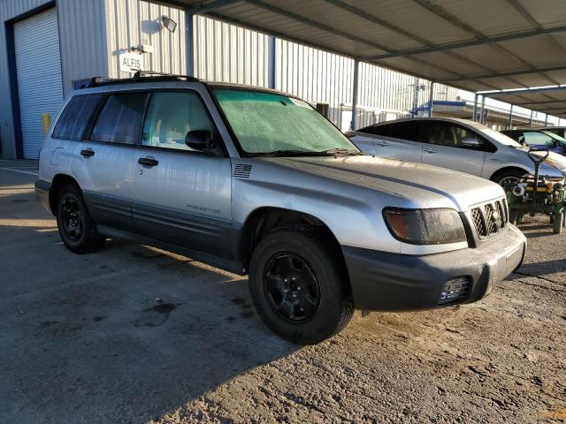 JF1SF63502H737369 - 2002 SUBARU FORESTER L SILVER photo 4