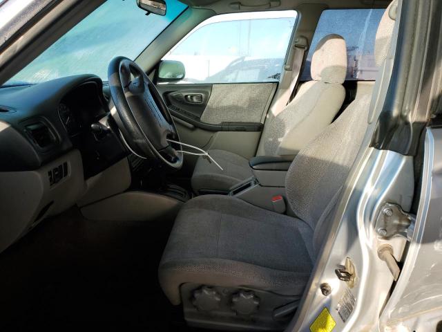 JF1SF63502H737369 - 2002 SUBARU FORESTER L SILVER photo 7