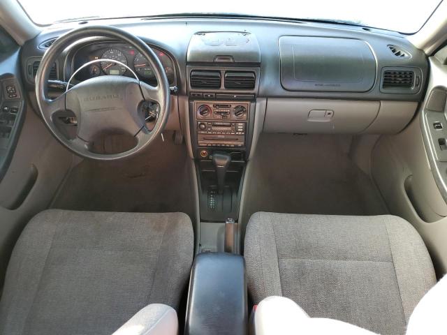 JF1SF63502H737369 - 2002 SUBARU FORESTER L SILVER photo 8