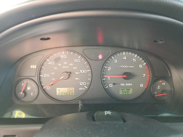 JF1SF63502H737369 - 2002 SUBARU FORESTER L SILVER photo 9