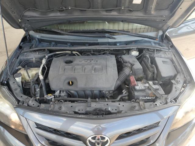 2T1BU4EE2BC551421 - 2011 TOYOTA COROLLA BASE Gri fotoğraf 11