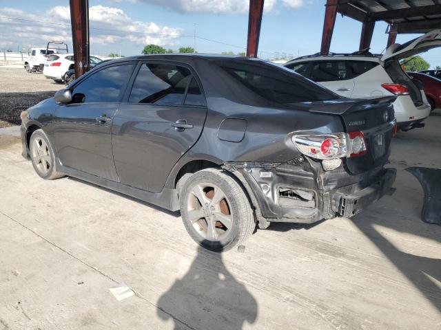 2T1BU4EE2BC551421 - 2011 TOYOTA COROLLA BASE Gri fotoğraf 2