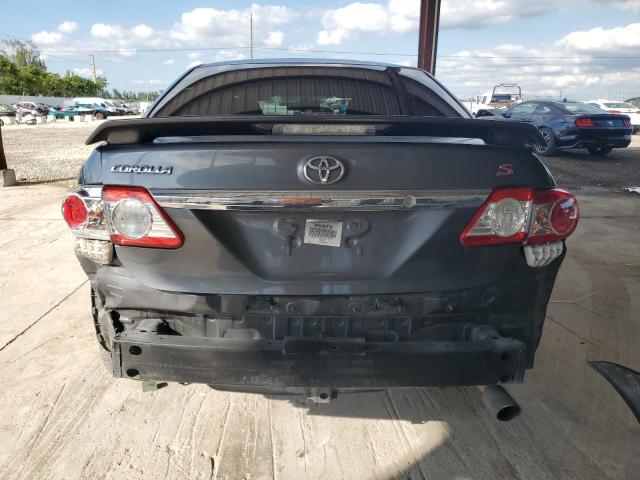 2T1BU4EE2BC551421 - 2011 TOYOTA COROLLA BASE Gri fotoğraf 6