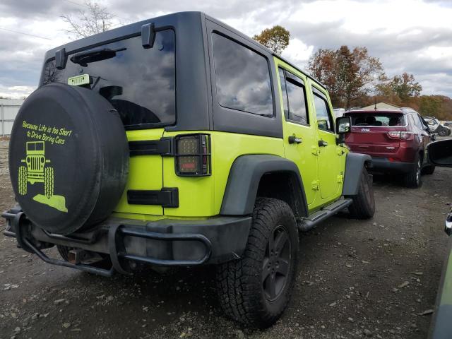 1C4BJWDG3GL330997 - 2016 JEEP WRANGLER U SPORT Verde foto 3