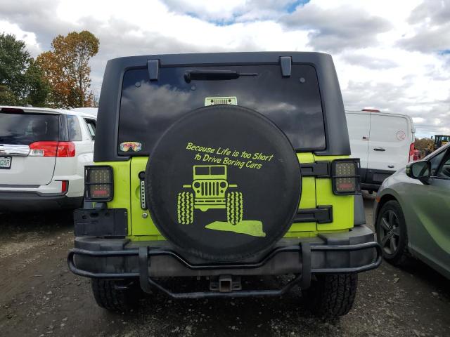 1C4BJWDG3GL330997 - 2016 JEEP WRANGLER U SPORT Verde foto 6