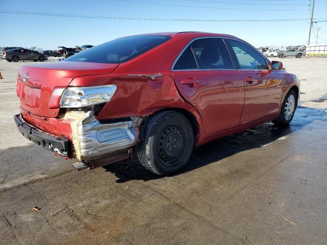 4T1BE46K59U308003 - 2009 TOYOTA CAMRY BASE RED photo 3